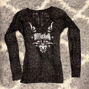 Affliction top